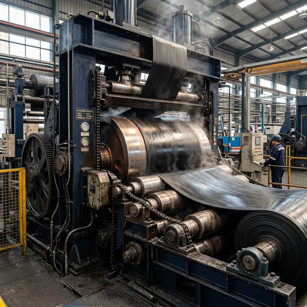 Rotocure Press Machine